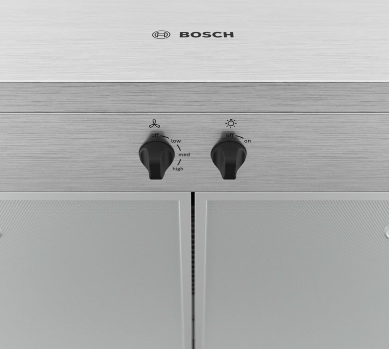 Hotte de cuisinière sous l’armoire Bosch de série 300 de 30 po - DUH30253UC