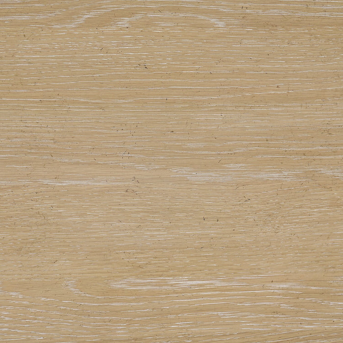 Ensemble de salle à manger Aspen 7 pièces avec table à rallonge, 80 po à 104 po et 6 chaises en tissu - naturel