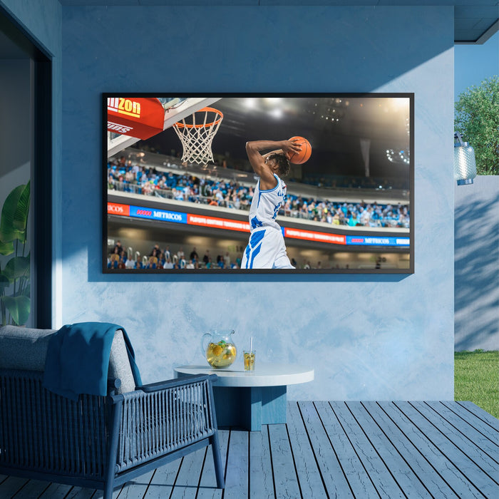 Téléviseur intelligent La Terrasse de Samsung 4K de 85 po pour l’extérieur zone soleil partiel