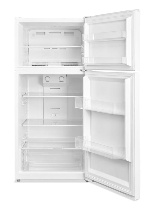 Réfrigérateur Danby de format appartement de 14,2 pi3 et de 27,56 po à congélateur supérieur - blanc - DFF142E1WDB