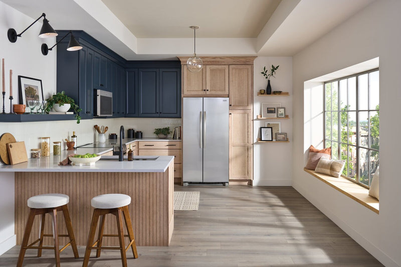 Réfrigérateur Frigidaire Gallery de 26 pi3 et de 36 po à compartiments juxtaposés - acier inoxydable - GRSN2620AF