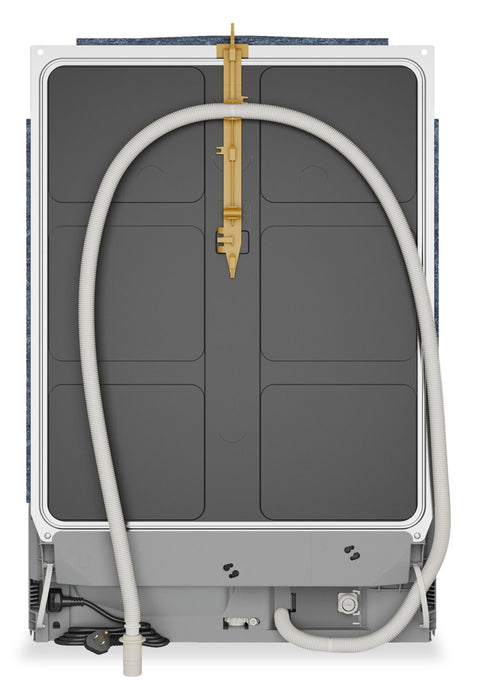Lave-vaisselle encastré Bosch de série 500 de 24 po de 44 dBA - acier brossé résistant aux traces de doigts - SHP65DM5N