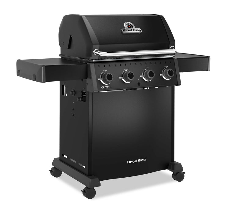 Barbecue à gaz propane Broil King CrownMC 410 Shadow de 40 000 BTU - noir - 865054
