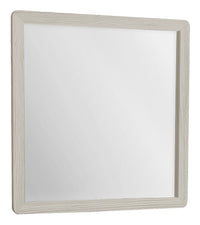  Miroir de commode de chambre à coucher Cami à fixer au meuble ou à suspendre au mur - gris