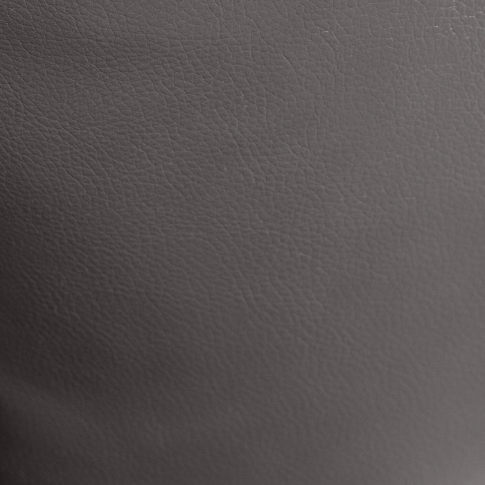 Sofa Erin de 80,3 po en tissu d’apparence cuir avec coussins de siège capitonnés - gris