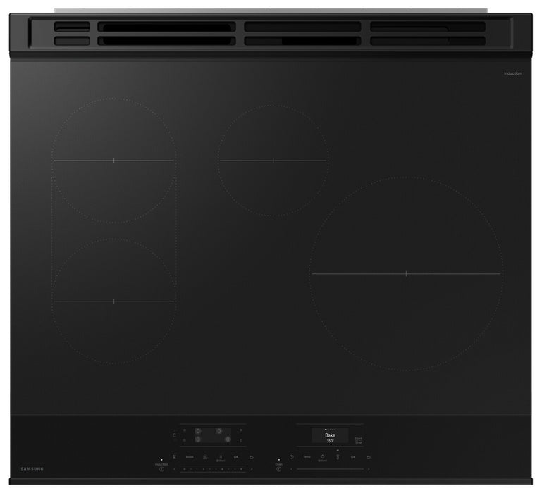 Cuisinière intelligente à induction encastrée Samsung de 6,3 pi³ - acier inoxydable - NSI6DG9100SRAC