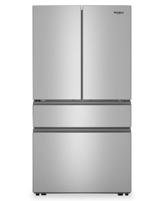 Réfrigérateur Whirlpool de 30 pi3 et de 36 po à portes françaises - acier inoxydable résistant aux traces de doigts - WRMF3336SZ