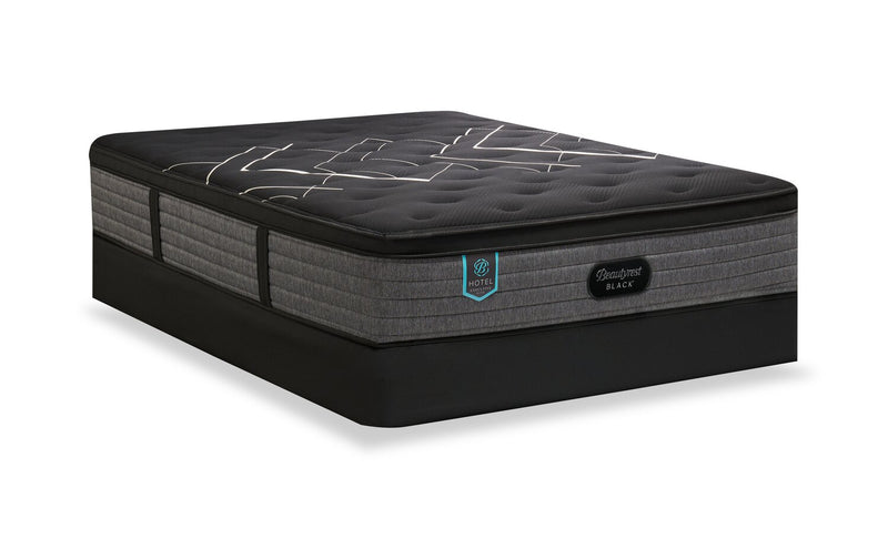 Ensemble matelas ferme à Euro-plateau Executive Suite de série Hotel de Beautyrest BlackMD pour grand lit