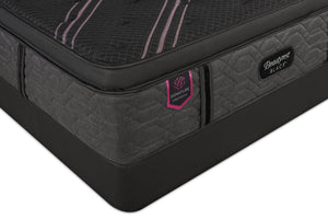 Ensemble Matelas à Euro-plateau Amethyst Signature de Beautyrest BlackMD pour grand lit
