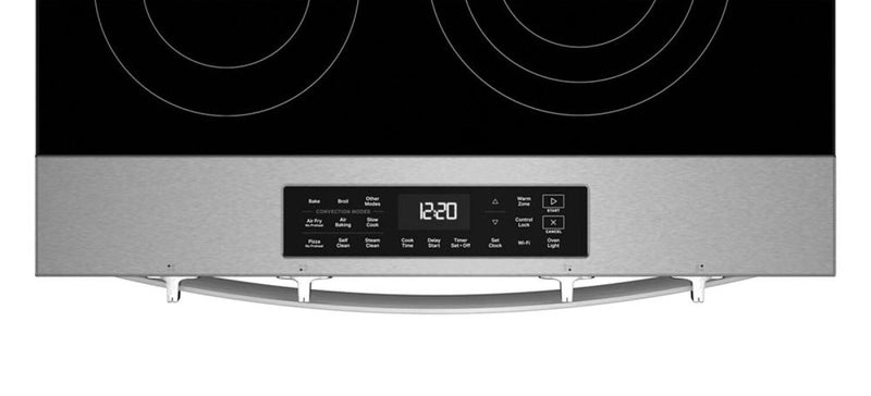 Cuisinière électrique Whirlpool de 30 po avec cuisson à air - acier inoxydable résistant aux traces de doigts - YWSES5030SZ 