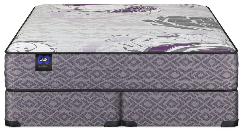 Ensemble Matelas semi-ferme à plateau régulier Kylie 2.0 de collection Essential de Sealy pour très grand lit