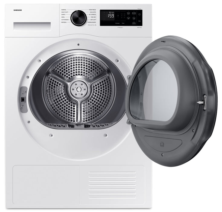 Sécheuse électrique compacte Samsung de 4,0 pi3 avec séchage avec pompe à chaleur - DV25FG50B0BEAC