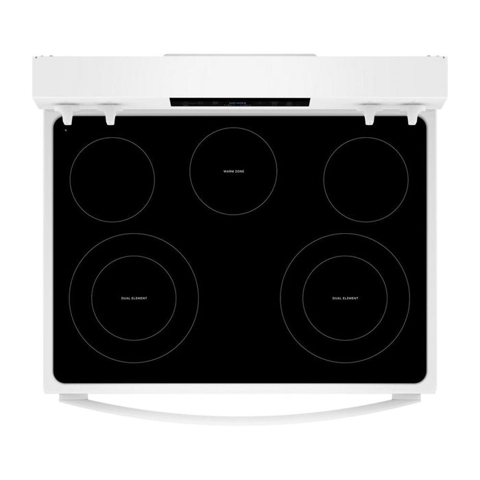 Cuisinière électrique Whirlpool de 5,3 pi3 avec cuisson à air - blanche - YWFES4530SW
