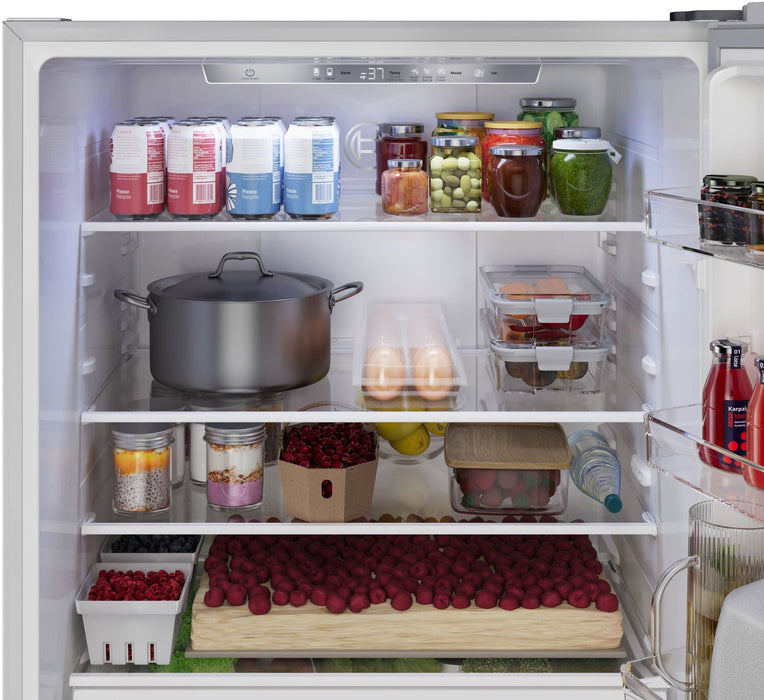 Réfrigérateur à 2 portes Bosch de série 100 de 17,2 pi3 et de 33 po de profondeur comptoir - acier inoxydable - B33CM10SNS