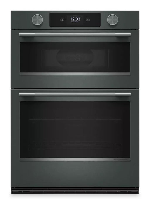 Four mural combiné intelligent électrique KitchenAid de 30 po avec caméra de cuisson – Genièvre - KOEC930SJP