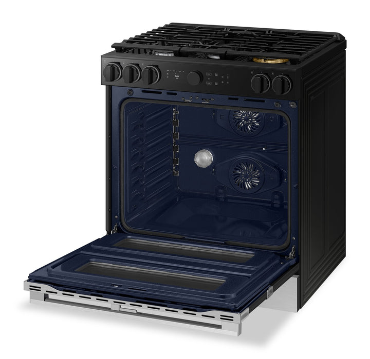 Cuisinière à gaz encastrée Samsung de 6,3 pi³ avec fonction Flex DuoMC - acier inoxydable - NSY6DG8550SRAC