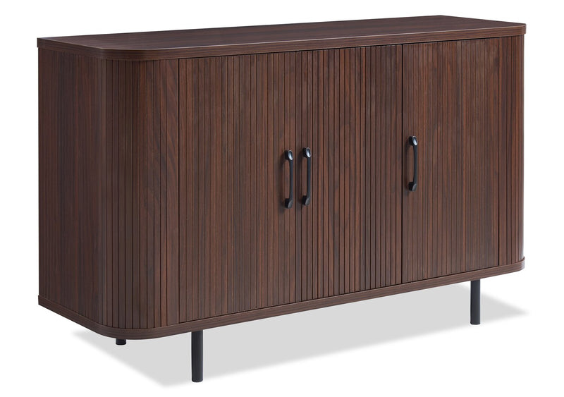 Armoire décorative Carlene de 47 po - noyer foncé 