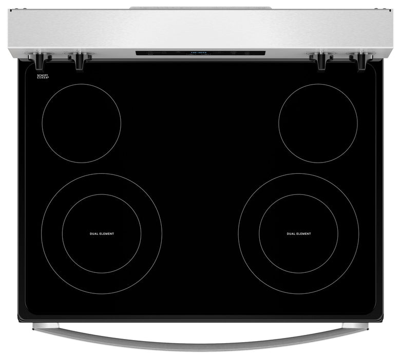 Cuisinière électrique Whirlpool de 5,3 pi³ avec autonettoyage - acier inoxydable - YWFES3530RS
