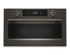 Four à micro-ondes encastré KitchenAid de 30 po avec friture à air - minerai noir - KMBS730SBE