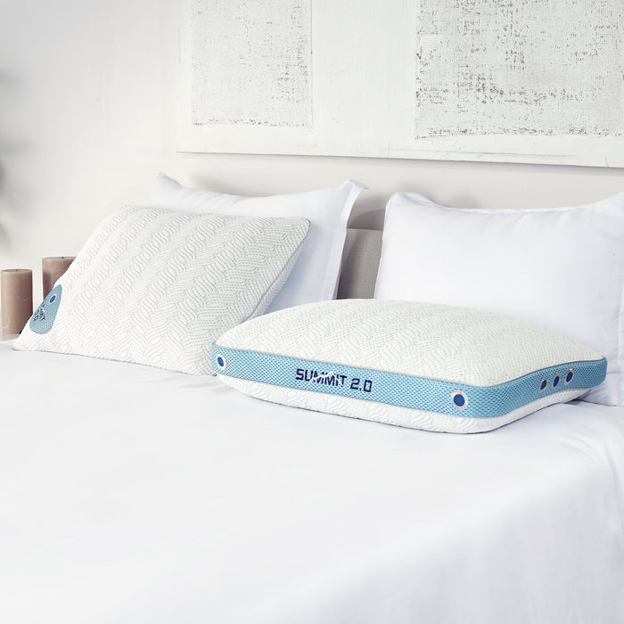 Oreiller PerformanceMD Summit 2.0 de Bedgear pour grand lit - pour dormeurs sur le dos