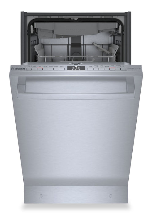 Lave-vaisselle intelligent Bosch de série 800 de 18 po avec PrecisionWashMD et 3e panier - SPX68C75UC