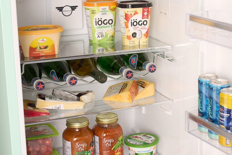 Réfrigérateur Classic Rétro d’Unique de 24 po et de 11 pi3 à congélateur supérieur - vert menthe estival - UNQ-310L LG TM