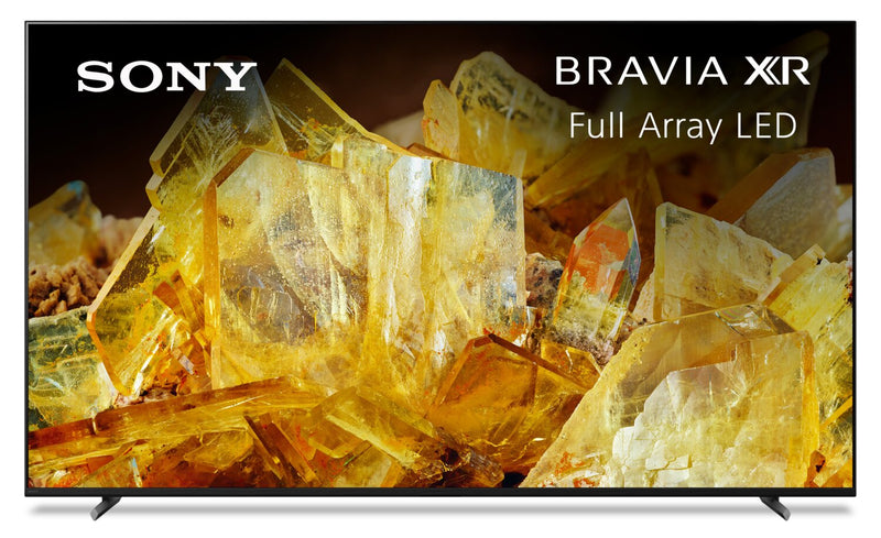 Téléviseur DEL BRAVIA XR Sony X90L 4K de 98 po avec HDR et matrice complète Google TVMC