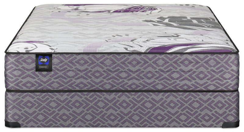 Ensemble Matelas semi-ferme à plateau régulier Kylie 2.0 de collection Essential de Sealy pour lit double