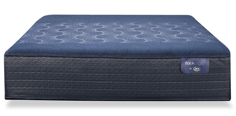Matelas très ferme à plateau-coussin lisse Back Logic 5.0 de Serta pour grand lit