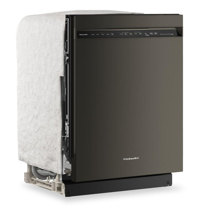 Lave-vaisselle KitchenAid de 24 po et de 41 dBA avec 3e panier à jets - minerai noir - KDFS324SBE