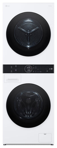  Tour de lavage WashTowerMC haute efficacité LG à chargement frontal avec laveuse de 3,1 pi³ et séche…