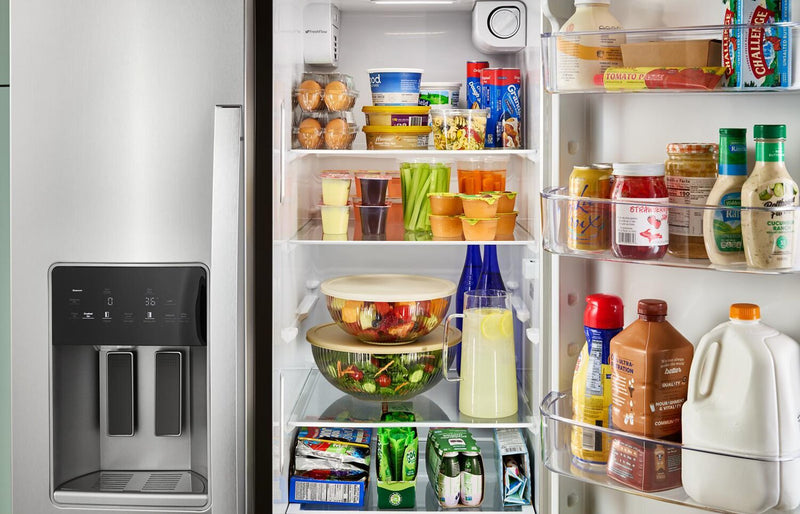 Réfrigérateur Whirlpool de 21 pi³ et de 36 po à compartiments juxtaposés - blanc - WRSC5536RW