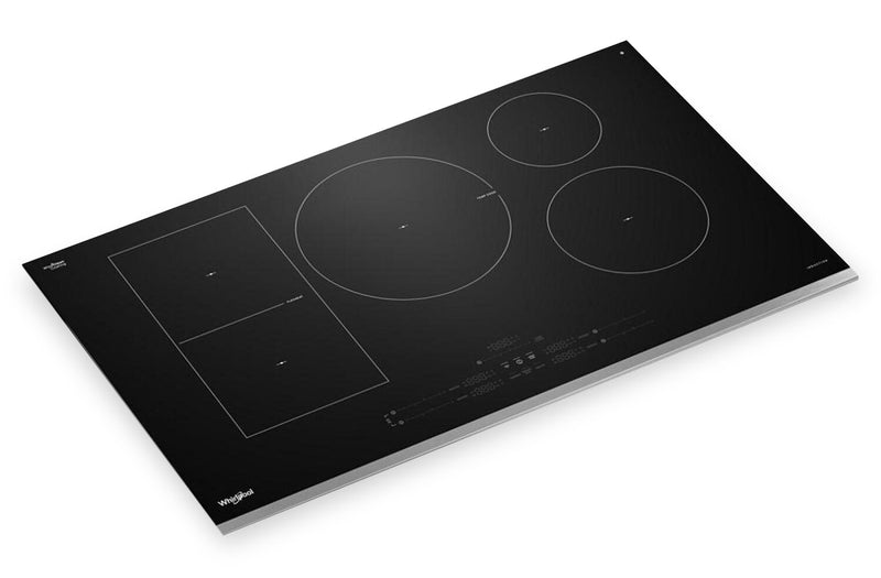 Surface de cuisson à induction Whirlpool de 36 po à 5 éléments - acier inoxydable - WCIT7536SS