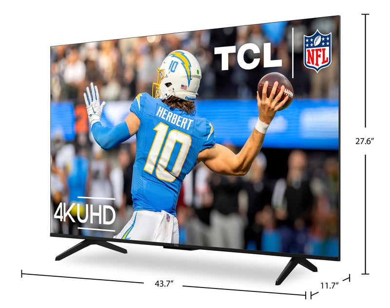 Téléviseur intelligent DEL TCL S551G UHD 4K de 50 po avec Google TVMC (50S551G-CA)