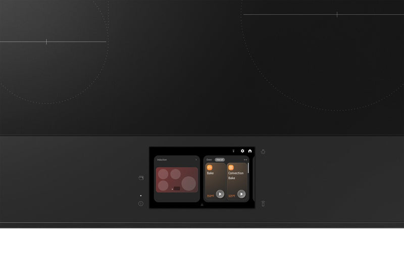 Cuisinière intelligente à induction encastrée Samsung de 6,3 pi³ avec caméra de four - acier inoxydable - NSI6DG9900SRAC