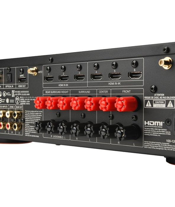  Récepteur AV à 7.2 canaux JBL MA710 8K – noir (JBLMA710BLKAM)