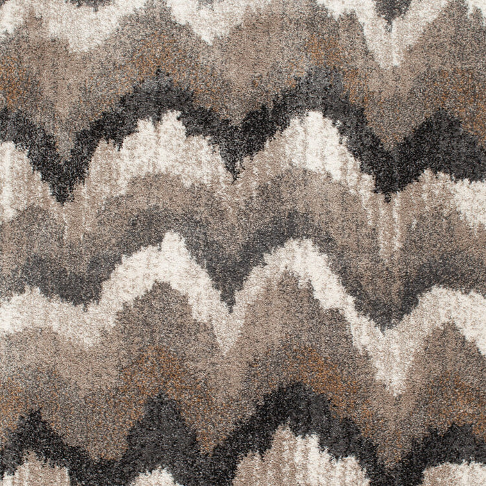 Carpette Tucker tissée à la machine de 5 pi x 7 pi - multicolore