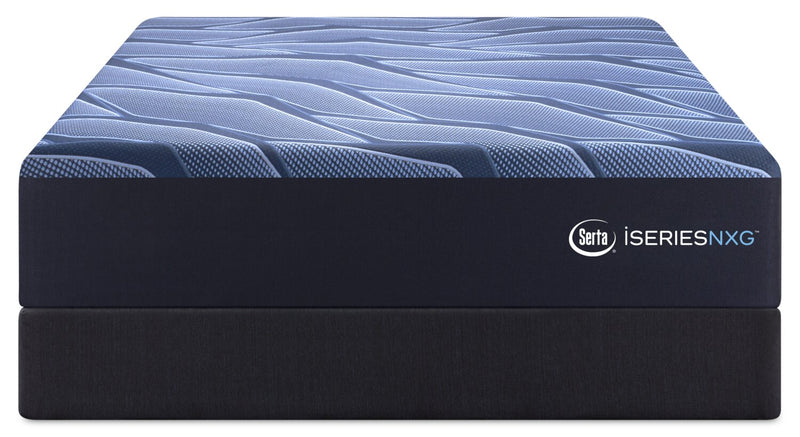 Ensemble matelas luxueux moelleux à plateau régulier NXG1400 iSeries de Serta pour lit double 