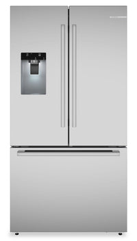  Réfrigérateur Bosch Série 500 de 36 po et de 26 pi3 à portes françaises - Acier inoxydable  - B36FD52SNS