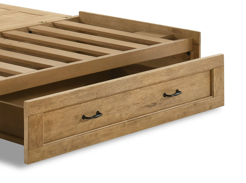 Armoire-lit Parker - Brun