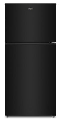  Réfrigérateur Whirlpool de 19 pi³ et de 29,5 po à congélateur supérieur - noir - WRTX5419SB