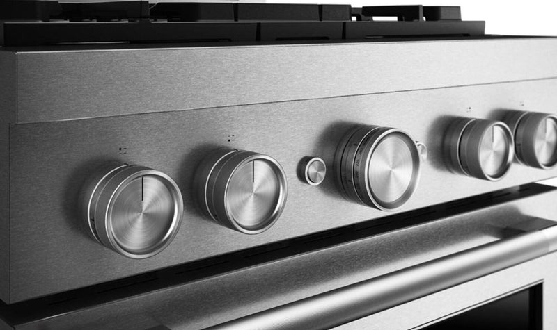Cuisinière à gaz KitchenAid de 4,1 pi3 avec mode de friture à air sans préchauffage - acier inoxydable - KFGS930SSS
