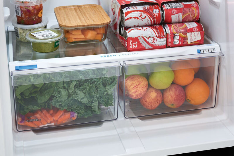 Réfrigérateur Frigidaire de 20 pi3 et de 30 po à congélateur supérieur - acier inoxydable - FFHT2022AS