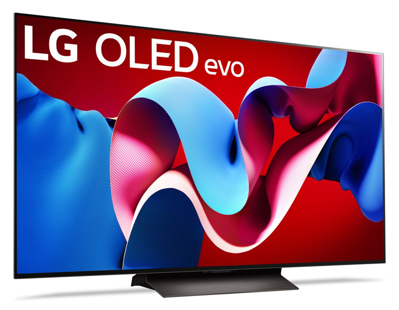 Téléviseur intelligent DELO evo LG 4K de 55 po à 120 Hz avec HDR10, webOS et FreeSyncMC AMD (OLED55C4PUA)