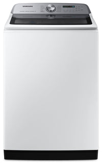 Laveuse intelligente Samsung à chargement par le haut de 6 pi3 avec lavage Super Speed - blanche - WA52DG5500AWUS