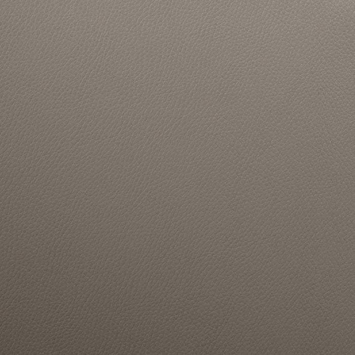 Tabouret Apex de hauteur comptoir en tissu de cuir végétalien et en métal avec siège pivotant - taupe