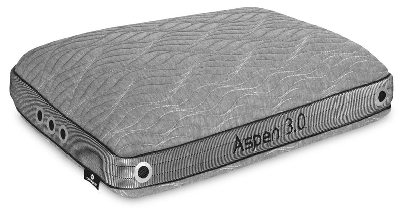 Oreiller Aspen 3.0 Performance de Bedgear pour très grand lit - pour dormeur sur le côté