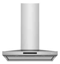 Hotte de cuisinière murale KitchenAid de 36 po de style auvent à 4 vitesses - acier inoxydable - KVWC736SSS
