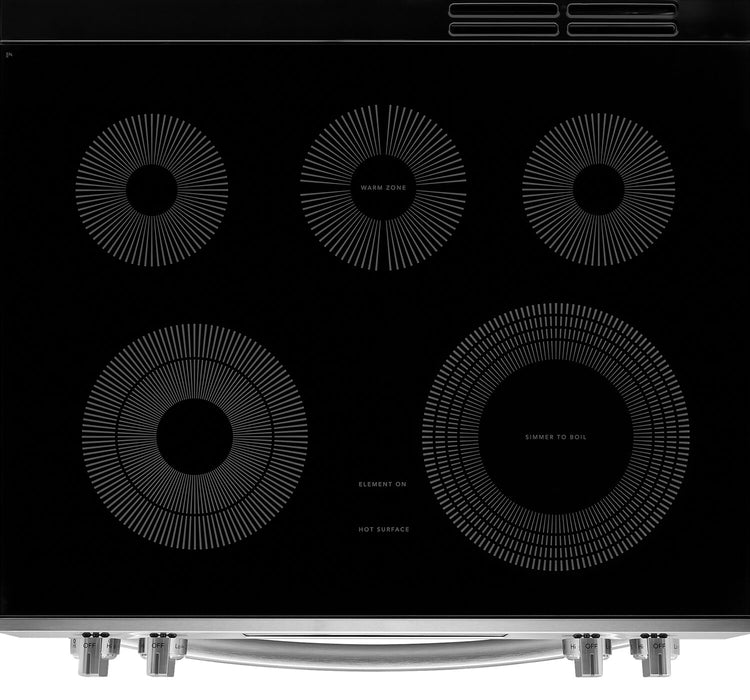 Cuisinière électrique Frigidaire Gallery de 6,2 pi³ avec pizza cuite sur pierre - acier inoxydable Smudge-ProofMD - GCFE307CBF 