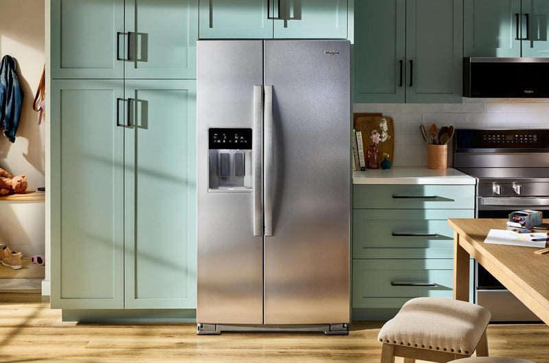 Réfrigérateur Whirlpool de 28,7 pi³ et de 36 po à compartiments juxtaposés - acier inoxydable résistant aux traces de doigts - WRSF6536RZ
